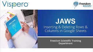 Inserting and Deleting Rows and Columns in Google Sheets