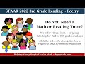 2022 staar reading ~ 3rd grade poetry part 2