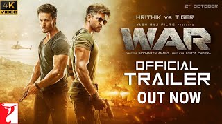 WAR Trailer | Hrithik Roshan and Tiger Shroff pack a punch of action | Vaani Kapoor