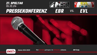 Pressekonferenz Spieltag 27: Eisbären Regensburg vs. EV Landshut