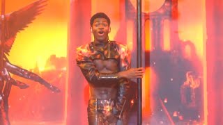 Lil Nas X Rips His Pants During 'SNL' Performance