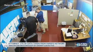 Marion County Record attorney says someone copied data from raid