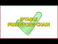 Iptable Prerouting chain