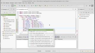 Drawing GUI Layout (using ScalaFX)