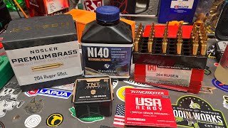 .204 Ruger Handload testing in Ruger American #handloading #ruger #204 #tnt #speer #hornady #win