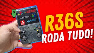 R36S - O portátil mais BARATO da internet que roda de TUDO!