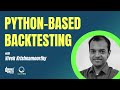 Python-Based Backtesting for Algorithmic Trading | Strategy Testing & Optimization