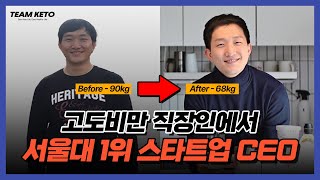 고도비만 직장인을 1등 스타트업 대표로 만들어준 방법 1가지