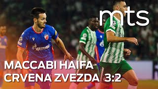 Maccabi Haifa FC - FK Crvena zvezda 3:2, četvrto kolo kvalifikacija za UEFA LŠ, sezona 2022/23