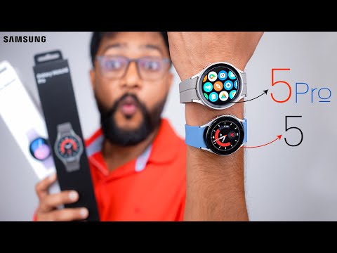 Samsung watch 5 & 5 Pro is Here - Big Battery !