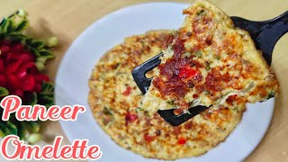 Unique Egg Paneer Omelette | Virigina Palatho Recipe | Paneer omelette | New Breakfast Idea