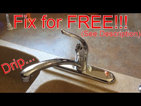FAST leaky faucet fix!!! Moen 1225 cartridge replacement. FAST leaky faucet fix!!! Moen 1225 cartridge replacement.