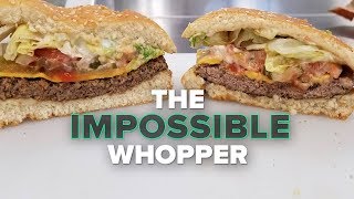 Trying Burger King's Impossible Whopper