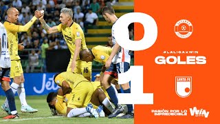 Alianza F.C. vs. Santa Fe (goles) | Liga BetPlay Dimayor 2024- 1 | Fecha 10