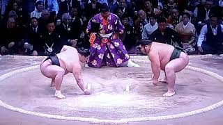 Goueidou vs Chiyotairyuu Sumo[Kyushu Basho 2017 Day 6, November 17th] 20171117