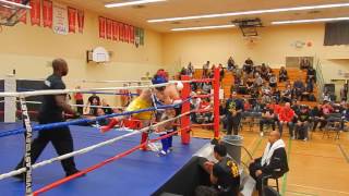 2016 National Muaythai Championships: Liam Macfadyen vs Giancarlo Penaherrera