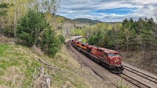 Two days of a KCS SD70MAC in Upstate NY! Tons of trains on the CPKC D\u0026H