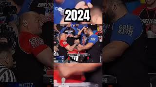 DEVON LARRATT vs LEVAN SAGINASHVILLI 2022-2024 #devonlarratt #levansaginashvili #armwrestling #viral