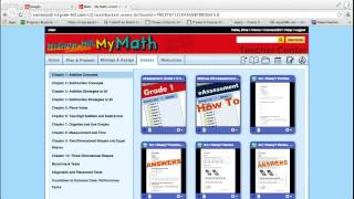 My Math-How to assign Benchmark Test