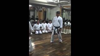 Kurata Sensei in Okinawa (Higaonna dojo).