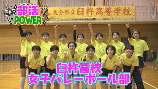 部活パワー～臼杵高校女子バレー部～【うすき大好き！】（2024年12月11日放送）