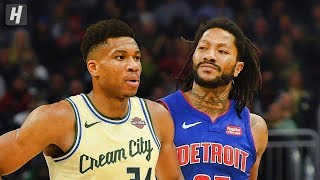Milwaukee Bucks vs Detroit Pistons - Full Game Highlights | December 4, 2019 | 2019-20 NBA Season