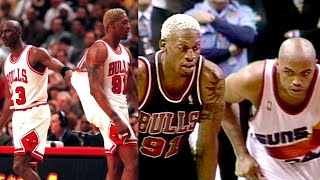 Rodman "Annoying the Opponents" FUNNY MOMENTS