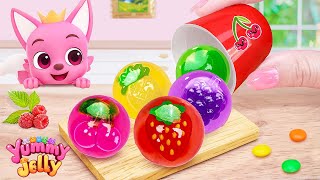 Tasty Jelly Mini Cake 🌼 Cute Miniature Rainbow Fruit Jelly Cake Decorating Ideas 🌼 Yummy Jelly