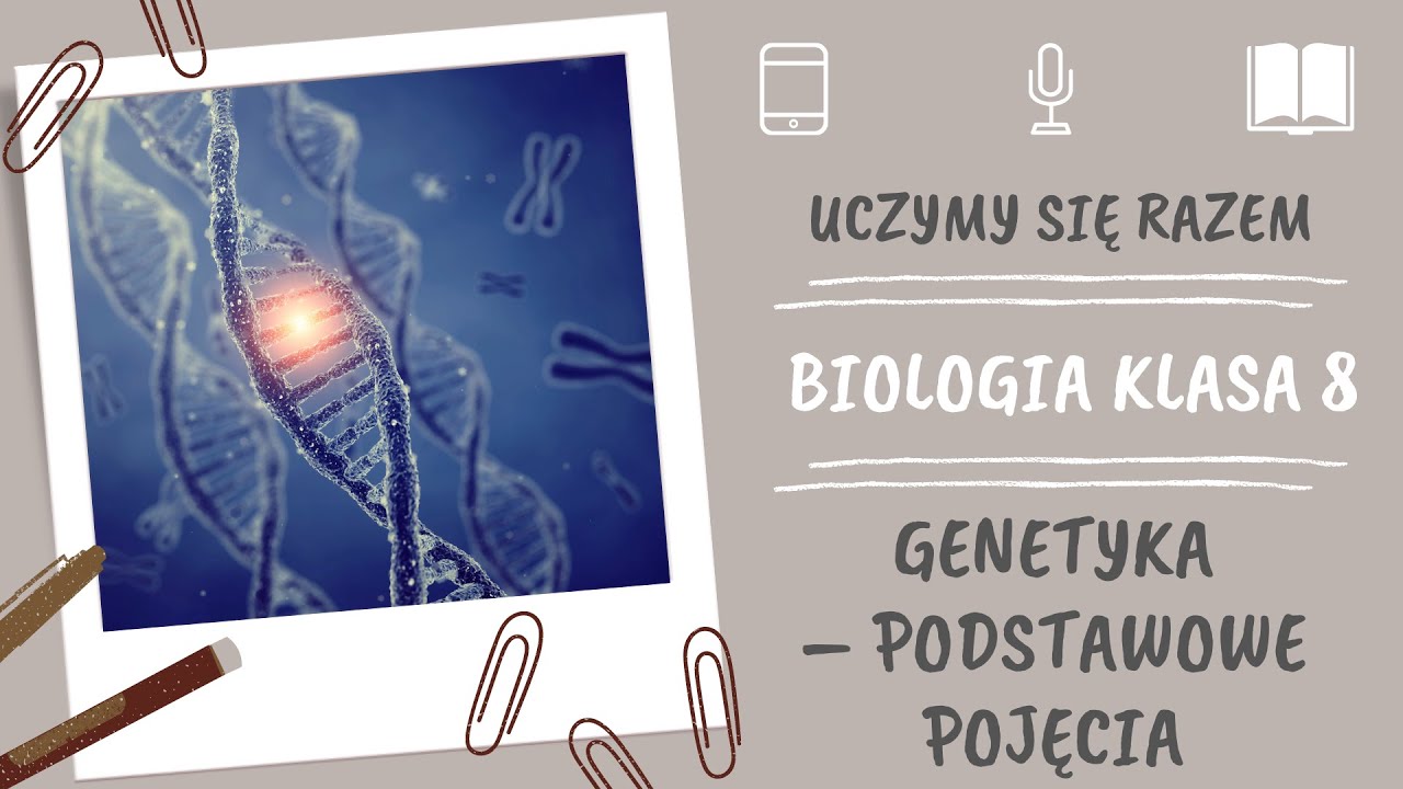 Biologia Klasa 8. Genetyka - Podstawowe Pojęcia. Uczymy Się Razem - YouTube