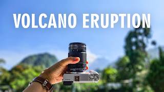 Volcano ERUPTION Photography Using Micro Four Thirds Camera! 😁😁