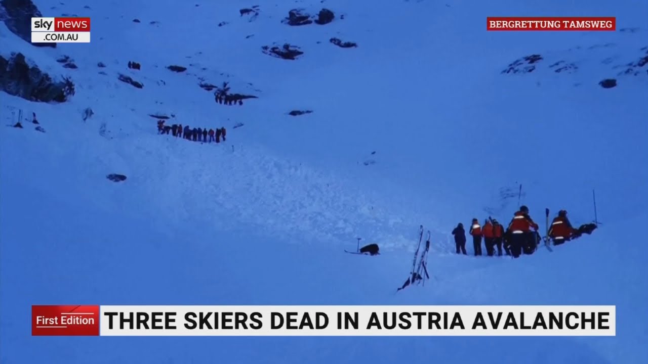 Three Skiers Dead In Austria Avalanche - YouTube