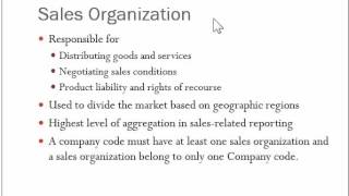 Sales and Distribution Part 1