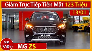 Giá xe MG ZS khuyến mại tháng 01. Giảm 123 triệu bản Lux.Xe lăn bánh mới[ Xe Việt]