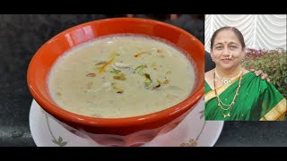 पौष्टिक खसखशीची खीर-बाळंतिणीसाठी आणि लहान मुलांसाठी । Healthy Poppy Seeds Kheer Recipe