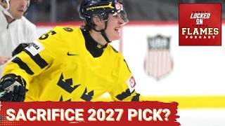 BOLD STRATEGY: Are the Calgary Flames READY to SACRIFICE Picks for Ivar Stenberg in the NHL Draft?