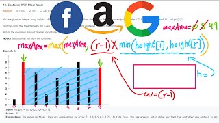 Container With Most Water - LeetCode 11 - Java