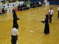 h23青森インターハイ剣道 男子団体準々決勝1 東海四対東海相模 大将