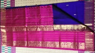 Pure Handloom Kanchipuram Silk Cotton Saree with Best Price/ Online Shopping