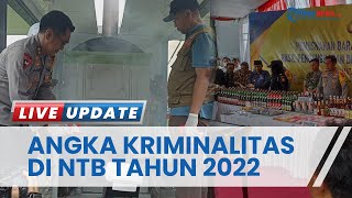 Angka Kriminalitas di Provinsi Nusa Tenggara Barat Selama Tahun 2022 Alami Lonjakan hingga 40 Persen