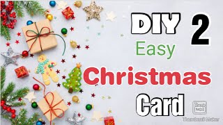 Diy Christmas Card Ideas 2021//Christmas Card making handmade// Christmas Cards 2021