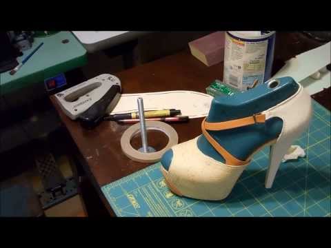How to make shoes (KILLER SNAKE SKIN High Heels) ( How to make shoes (KILLER SNAKE SKIN High Heels) (