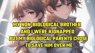 My Non-Biological Brother and I Were Kidnapped: But My Biological Parents Chose to Save Him Over Me