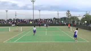 '15 関東ソフトテニス選手権大会　一般男子　4回戦　2