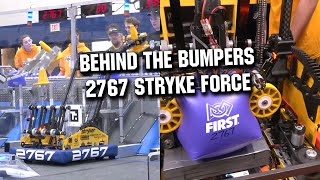 Behind the Bumpers | 2767 Stryke Force | Charged Up Robot Overview