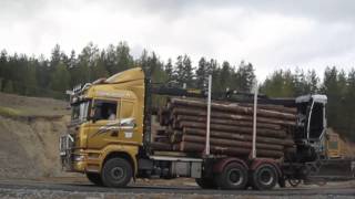 mäkivetokilpailu Lappeenranta Scania R 620