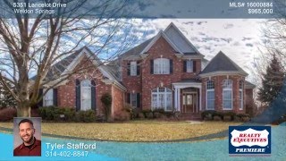 5351 Lancelot Dr, Weldon Spring, MO 63304 | MLS 16000884 | Realyx.com/Premiere