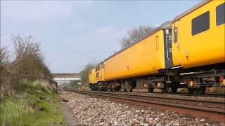 HD NR 31233 thrashes past abbotswood on 3z05 derby to exeter test train 9/4/15