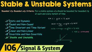 Stable and Unstable Systems