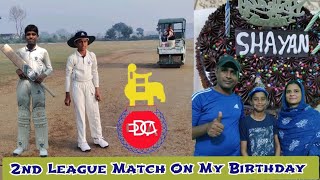 First Match On My Birthday 🎂 DDCA Under 16 League 2024🏏 #cricket #ipl #dailyvlog