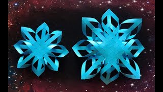 ABC TV | How To Make 3D Snowflake Paper #2 - Craft Tutorial